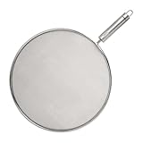 Fackelmann Opal Splatter Screen 29cm, Cooking Splatter Guard for Frying Pan, Grease Splash Guard,...