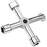 Jonami 4 Wege Multifunktion Kreuzschlüssel Vierkantschlüssel Dreikantschlüssel...