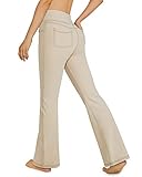 G4Free Activewear-Hosen für Damen mit 4 Taschen Bootcut Jeans Yoga Hosen Damen Stretch Hohe Taille...