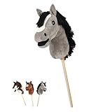 NETPROSHOP Hobby Horsing Pferd Steckenpferd Hobby Horse, Farbe:Lusitano