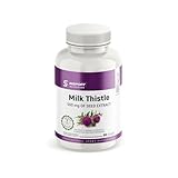 INSPORT Nutrition - Milk Thistle - 500 mg Samenextrakt pro Kapsel - 90 Vegane Kapseln - Vorrat für...