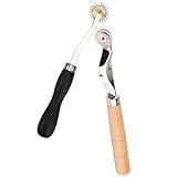 OFFIGAM 2 Stück Kopierrädchen Nähen mit Nadelspitzenrad Sprungrad für Leder und Stoff...