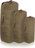 normani US Canvas-Baumwolle Seesack Duffle Bag Classic Sea Farbe Beige Größe 95 x 50 cm