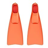 Ksikdeg Scubas Tauchausrüstung, Vollfuß-Schwimmflosse, flexible Flosse zum Schnorcheln, Schwimmen,...