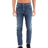 Diesel Dfining Herren-Jeans, gerade, Hellblau, 2005, blau, 30W x 30L