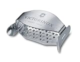 Victorinox Käsereibe, Kompakt, mit Feiner Schneide, Metallgriff, Swiss Made, Spülmaschinenfest