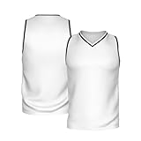 Herren-Basketballtrikot, lässig, personalisierbar, Basketball-Tank-Top, Training, athletische...