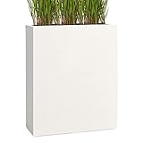 Pflanzwerk® Pflanzkübel DIVIDER Sand 72x60x25cm *Frostbeständiger Blumenkübel* *UV-Schutz*...