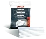 SONAX PolierVliesTücher (15 Stück) in flauschig-weicher Qualität für ein glänzendes...