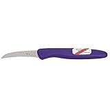 Windmühlenmesser 173-1300600002 Gemüsemesser 60mm Gebogene Klinge, lila