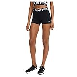 Nike Damen W Np 365 kort 3' Shorts, Black/White, S EU