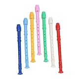 Milisten 7 Stück Teiliges Blockflöten für Anfänger Sopran Recorder Bunten Farben Musikspielzeug...