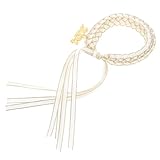 COLLBATH 2024 Schleife Armband einhandzwinge Handring armkette damen seidenband Armband für Männer...
