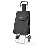 VERTICAL STUDIO Einkaufstrolley 35 L – Klappbar, leicht & robust, mit Alugestell,...
