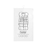 Platzsparende Vakuum-Aufbewahrungsbeutel, wiederverwendbare Vakuumbeutel für Reisen,...