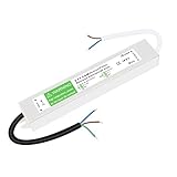 LED Trafo 24V 24W, LED Transformator 230V auf 24V, 1A LED-Treiber Netzteil, Ultra Dünn IP67...