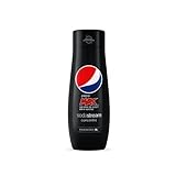 SodaStream Sirup Pepsi Max - 1x Flasche ergibt 9 Liter Fertiggetränk, Sekundenschnell zubereitet...