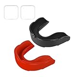 Flintronic Sport Zahnschutz, Zahnschutz Erwachsene Sport Mundschutz, 2 Stück Mundschutz Boxen, mit...