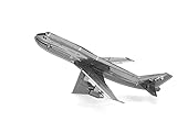 Fascinations MMS004 Metal Earth Metallbausätze - Flugzeug Commercial Jet Boeing 747,...