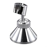 Wandmontierte Duschhalterung, verstellbare Halterung für Duschkopf, verchromtes Kunststoff-Design...