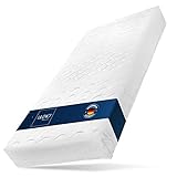 LILENO HOME Matratzenbezug 90x200 cm Reißverschluss - waschbarer Matratzenschoner aus Microfaser...
