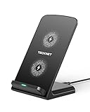 TECKNET Wireless Charger,15W Induktive Ladestation induktionsladegerät, Qi-Zertifiziert Kabelloses...