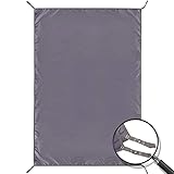 REDCAMP 140 x 210cm Zeltplane Wasserdicht, Zeltunterlage Ultraleicht, Mehrzweck Camping Zelt Tarp...