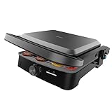 Cecotec Rock'nGrill 2000 Elektrogrill mit offenem Grill, 2000W, Öffnung 180°,...