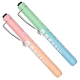 Diagnostikleuchte Pupillenleuchte, RISEMART 2 Stück Wiederverwendbare LED Stiftlampe mit...