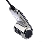 Gdfnmogo Aufnahmewinkel Auto HD Tf kompatibel mit 1080p Armaturenbrett Frontkamera mit Adas...