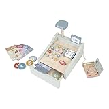 Little Dutch FSC Holz Spielkasse mit Scanner und Zubehör (Mint)