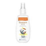 PAEDIPROTECT Sonnenspray Kinder Baby LSF 50+ 150 ml, Sonnencreme parfümfrei & wasserfestes Spray,...