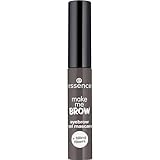 essence cosmetics make me BROW eyebrow gel mascara, Augenbrauen, mit Füllfasern, Nr. 04 Ashy Brows,...