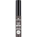 essence cosmetics make me BROW eyebrow gel mascara, Augenbrauen, mit Füllfasern, Nr. 04 Ashy Brows,...