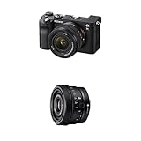 Sony Alpha 7C Spiegellose E-Mount Vollformat-Digitalkamera ILCE-7C (24,2 MP, 7,5cm (3 Zoll)...