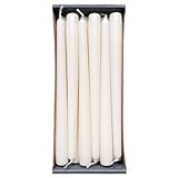 Nordring 12 Spitzkerzen 2,3 x 25 cm creme – RAL-zertifiziert, tropffrei & raucharm, ca. 8 Std....