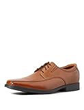 Clarks Herren Tilden Walk Oxford-Schuh, Dunkelbraunes Leder, 44 EU