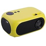 Suoumwa Wired Tragbarer Mini -Projektor 360p LED mit Lautsprecher Fernbedienung für die Nutzung Von...