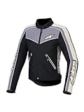 Alpinestars Stella T-Dyno WR Schwarz Grau Ecru Damen Motorrad Textil Jacke, XS
