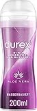 Durex Play 2 in 1 Massage & Gleitgel, Aloe Vera, 1er Pack (1 x 200 ml)