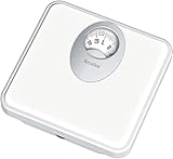 TERRAILLON Mechanische Personenwaage – Große Skalenanzeige, Wiegefläche aus Metall, max. 120kg...