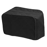 Xiuganpo Kleine Gerätestaubbedeckung, Schwarzer Effektiver Schutz Stilvoller Gestepter Toaster für...