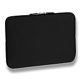 Pedea Laptop Hülle - Laptoptasche 17 Zoll aus Neopren - Laptop Schutz schwarz - dünne...