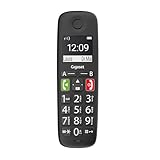 Gigaset E290HX - DECT-Mobilteil mit Ladeschale - Fritzbox-kompatibel - Schnurloses Senioren-Telefon...