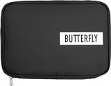 Butterfly Tischtennis Schlägerhülle Logo Case | Tischtennis-Hülle + Bruchschutz für bis zu 2...