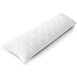 Siebenschläfer Seitenschläferkissen 40 x 145 cm - Langes Kissen für Seitenschläfer - Body Pillow...