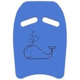 Qetlavee Schwimmbrett Kinder Schwimmhilfe, Schwimmen Kickboard mit Griffen und Cartoon Muster,...