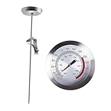 OUNONA 1Stück Küchenthermometer Präzises Fleischthermometer Für Grill Frittieröl Und...