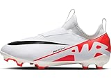 Nike Jungen Vapor 15 Fussballschuh, Bright Crimson White Black, 38 EU