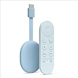 Chromecast mit Google TV (4K) Himmel - Bringt Unterhaltung per Sprachsuche auf deinen TV. Streame...